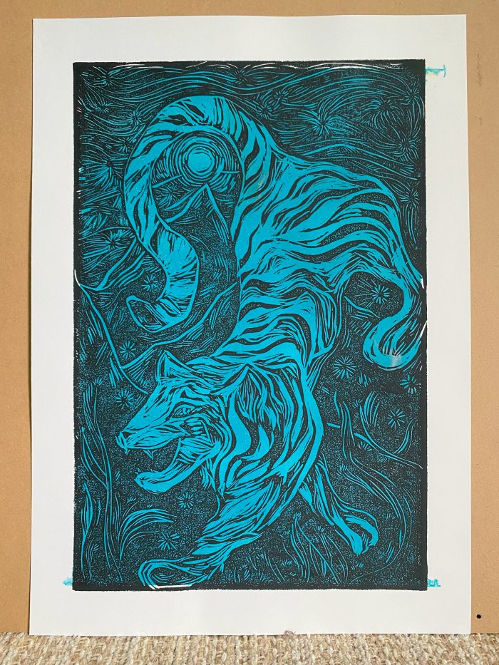 Tiger - Blue - Image 4
